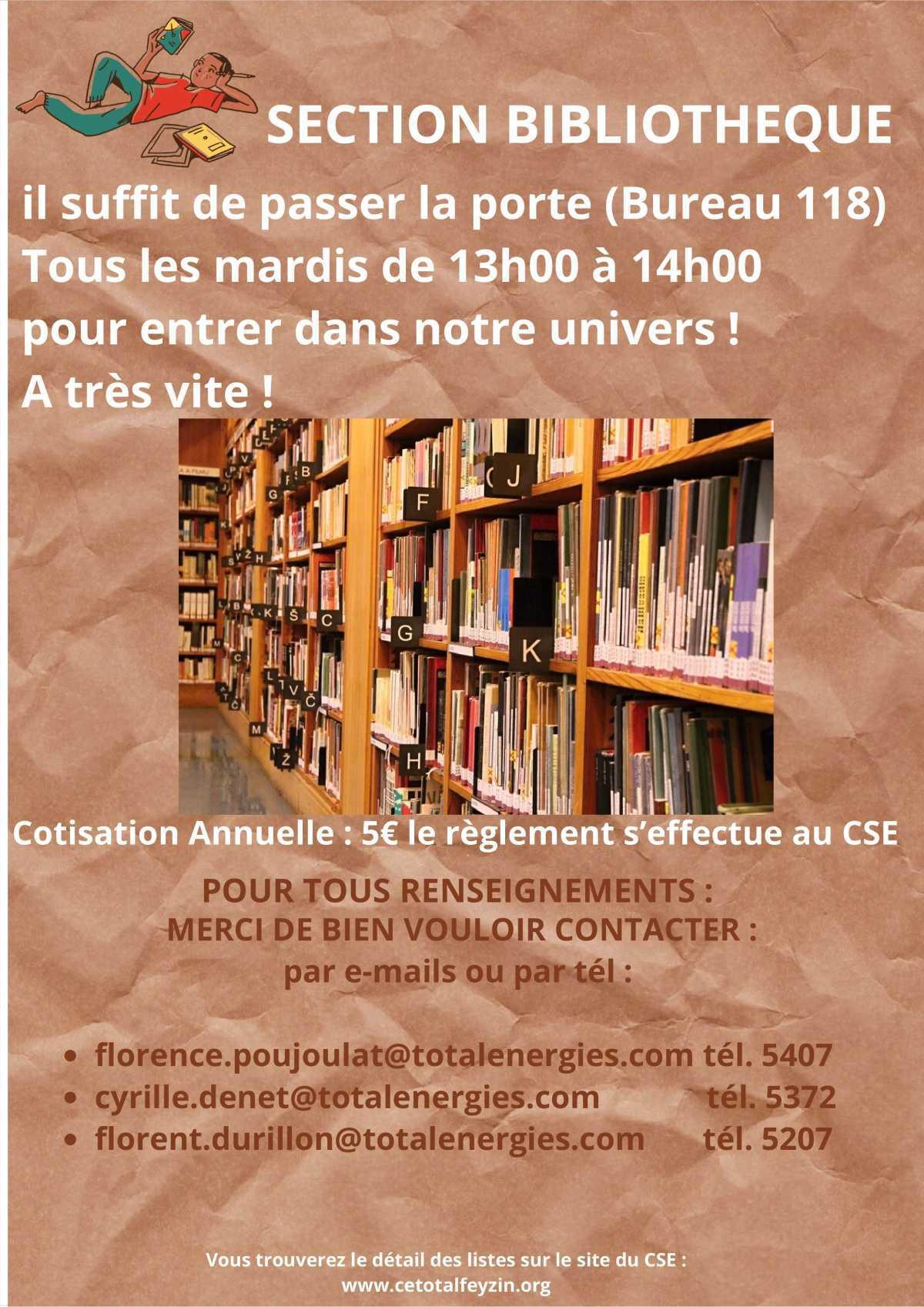 Section Bibliotheque 