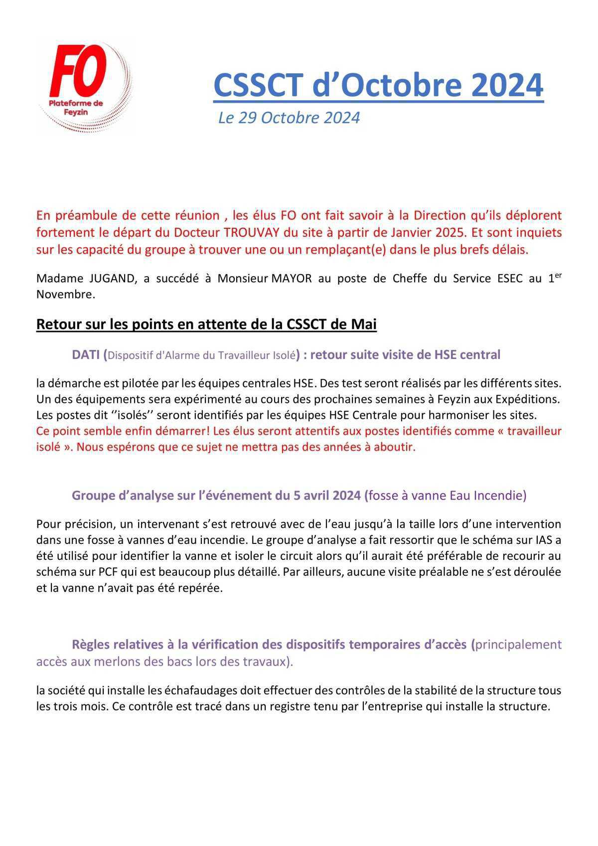 Tract CSSCT octobre 2024
