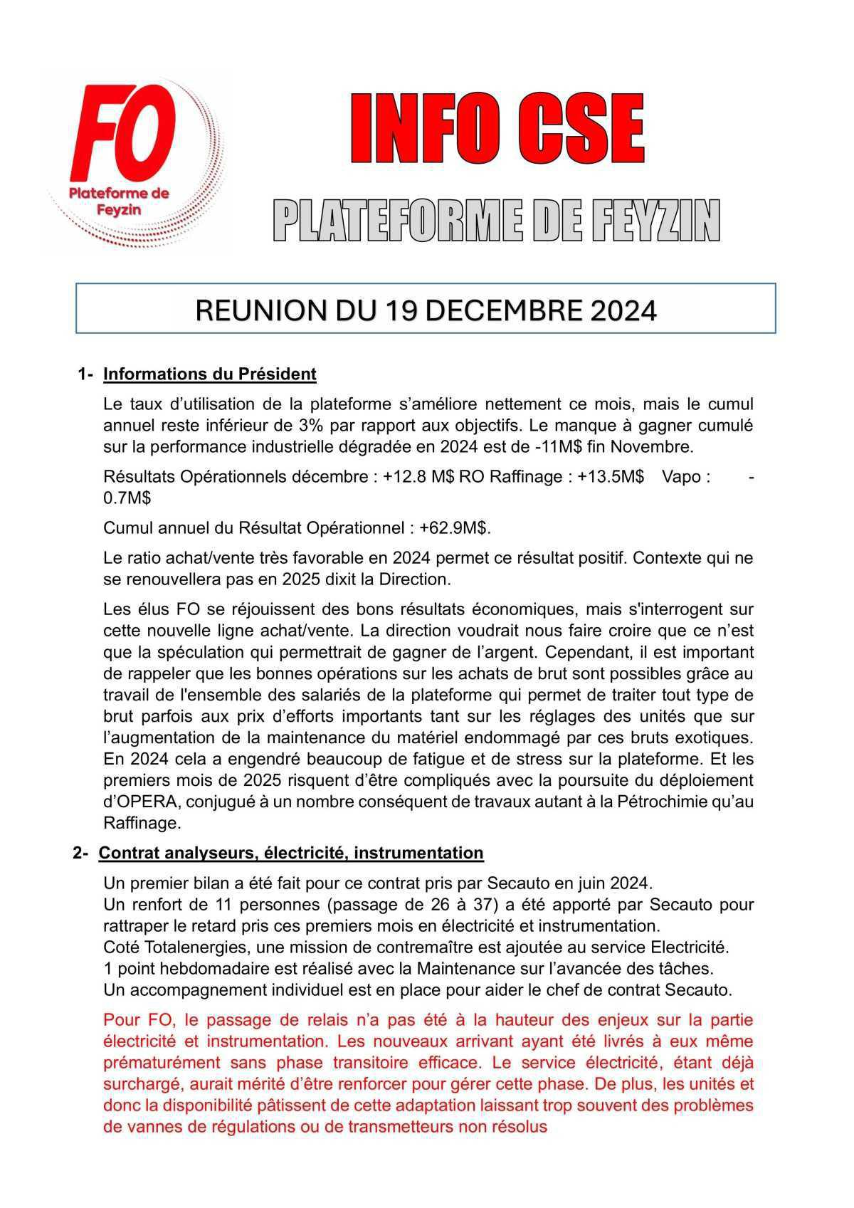 Tract CSE décembre 2024