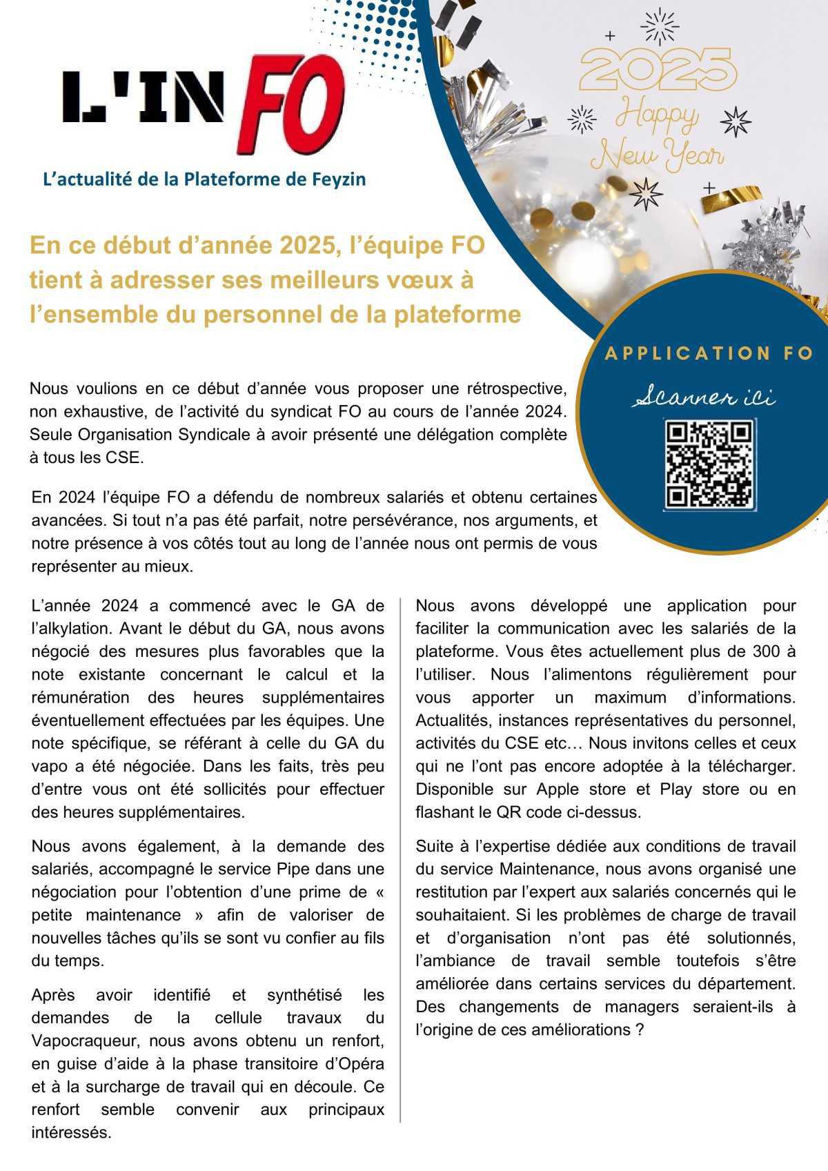 Bilan année 2024