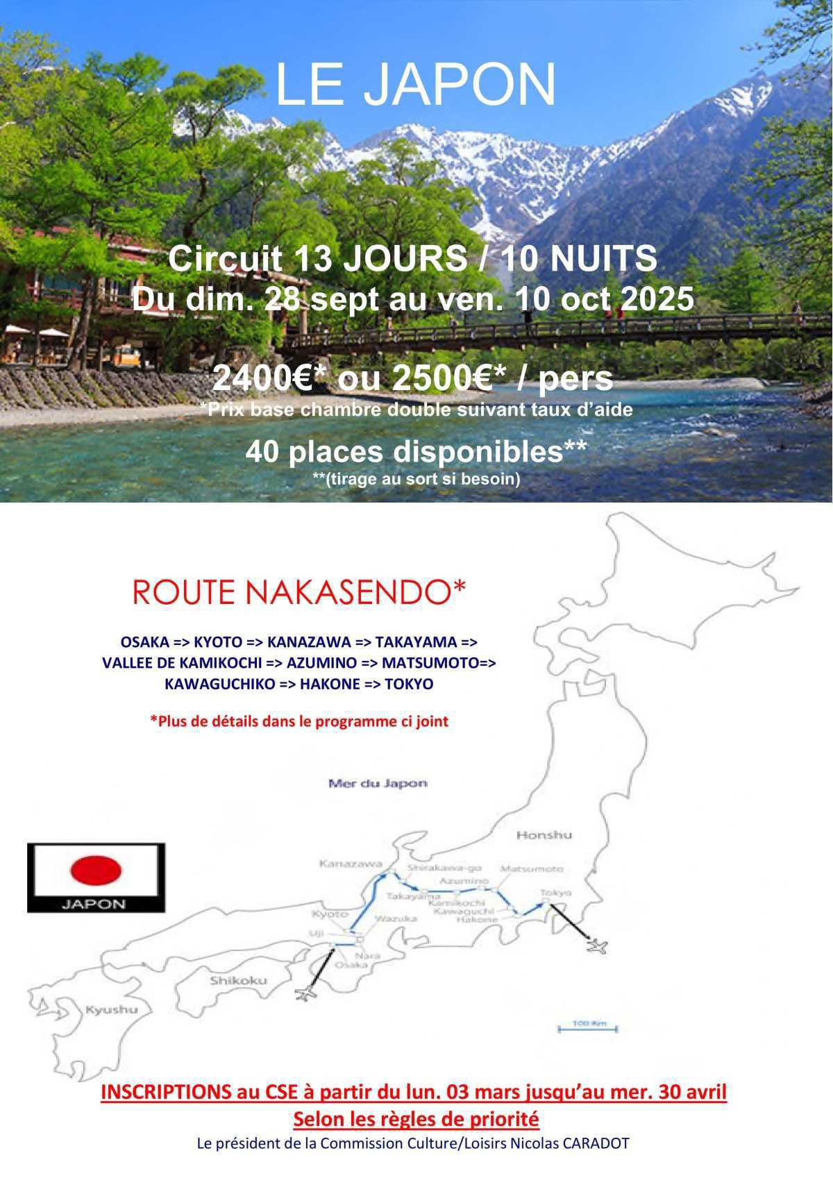 SEJOURS CSE 2025