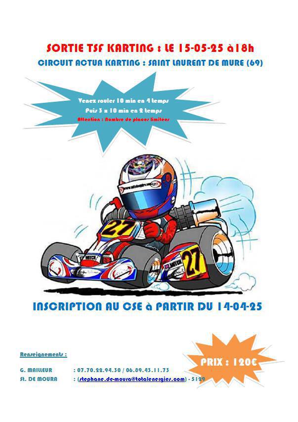  Sortie TSF Karting
