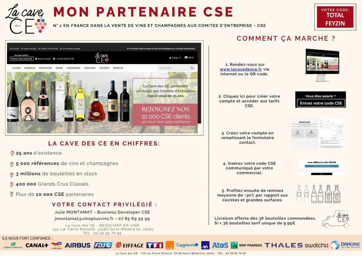NOUVEAUX PARTENAIRES CSE