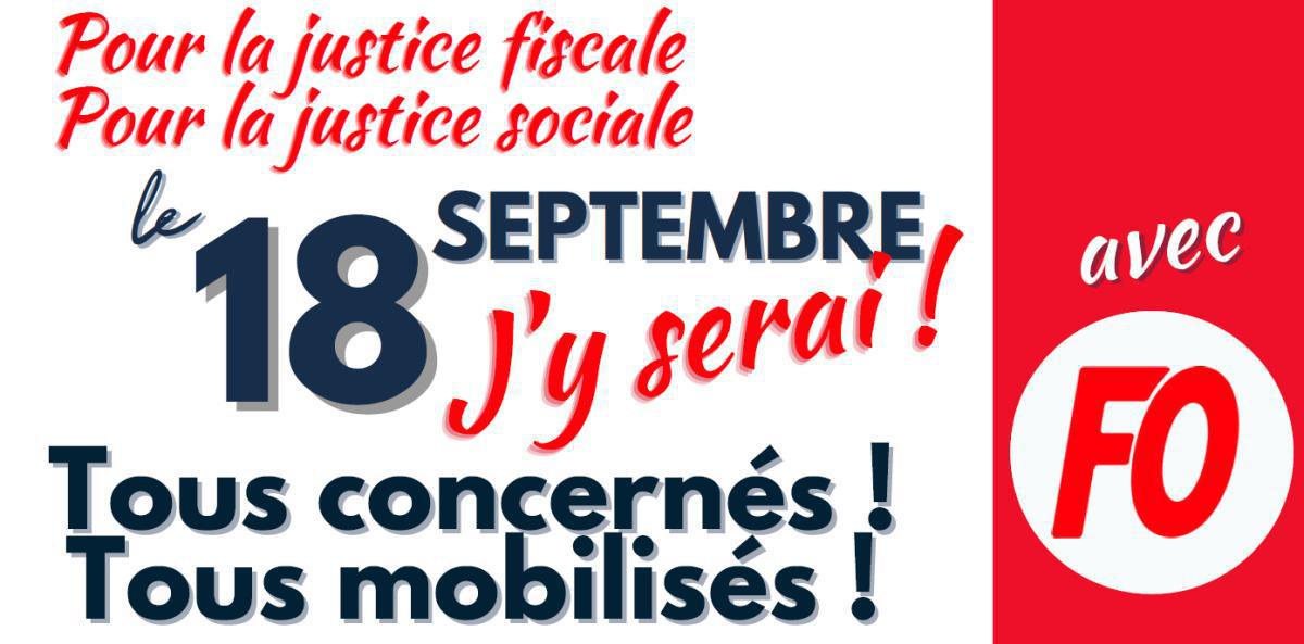 Mobilisation 18 septembre