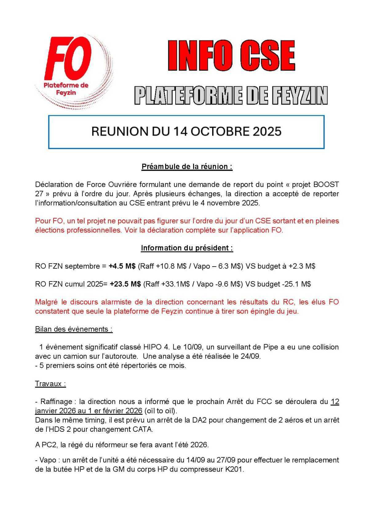 Tract CSE Octobre 2025