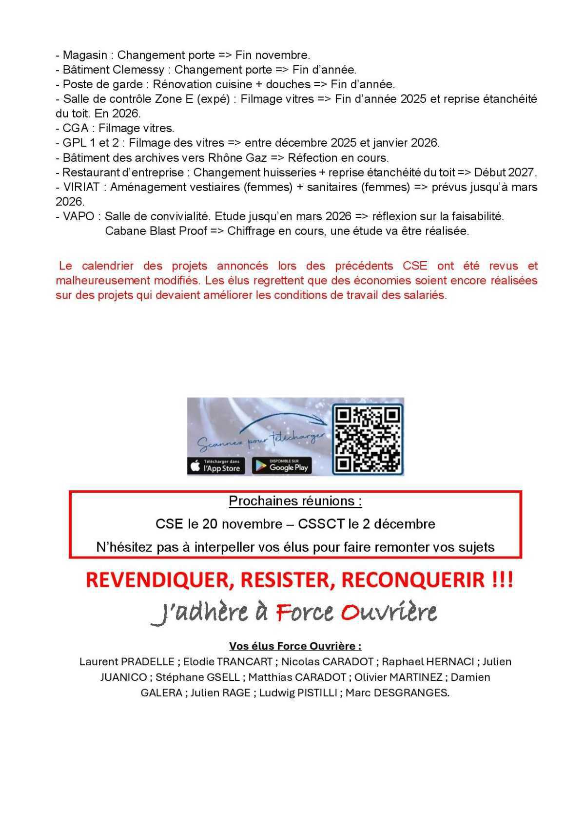 Tract CSE Octobre 2025
