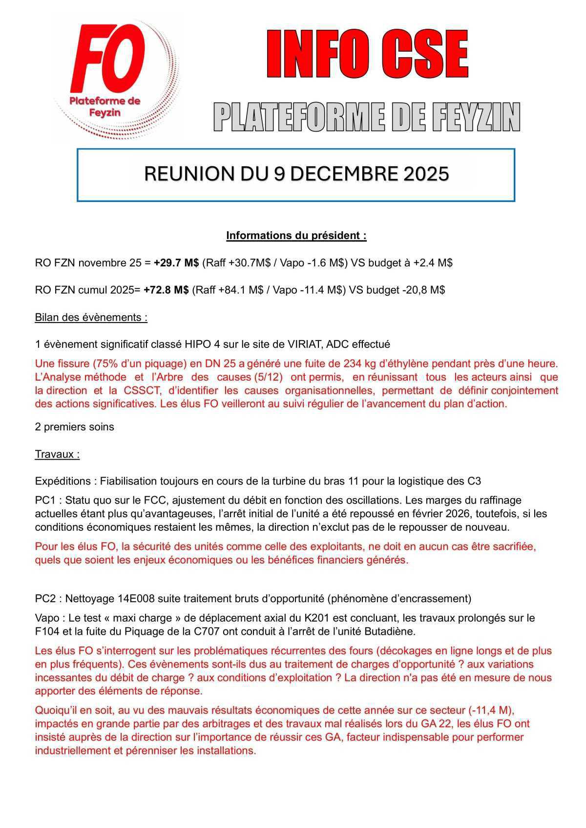 Tract CSE Décembre 2025