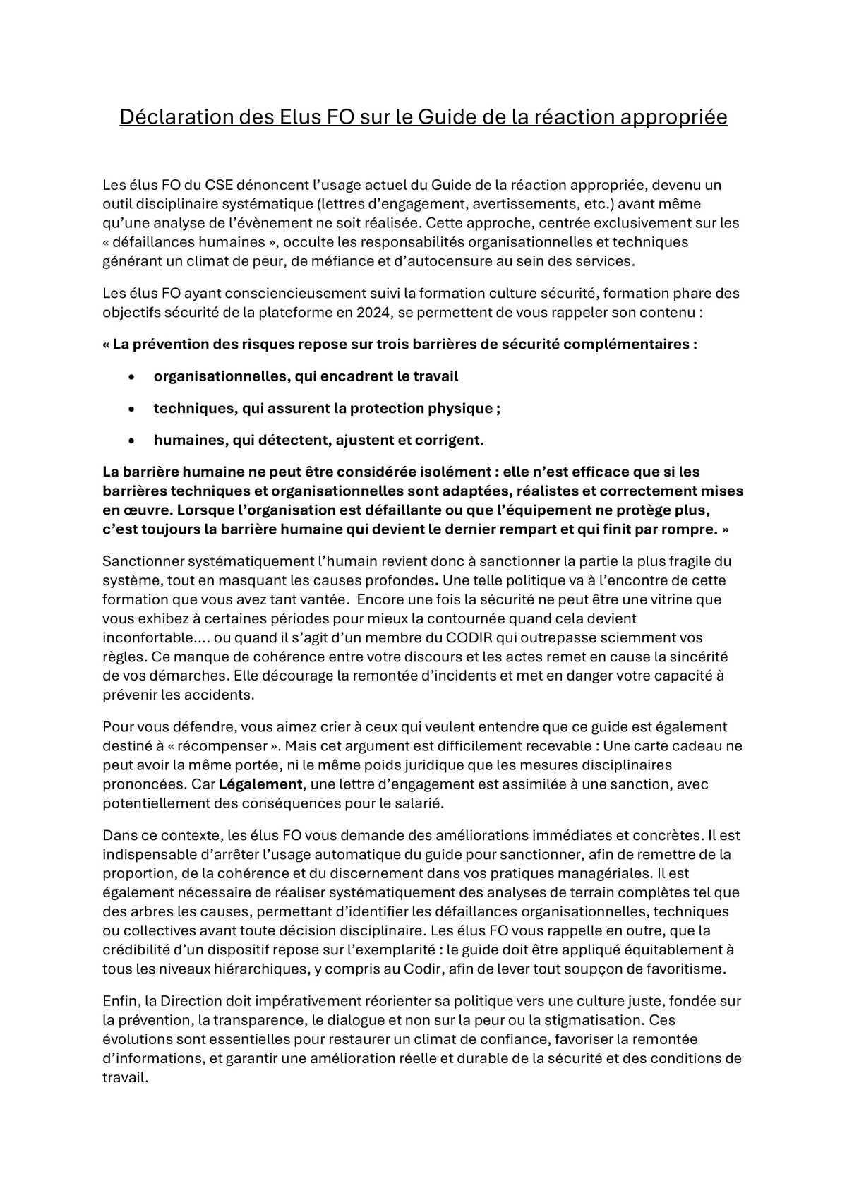 Tract CSE Décembre 2025