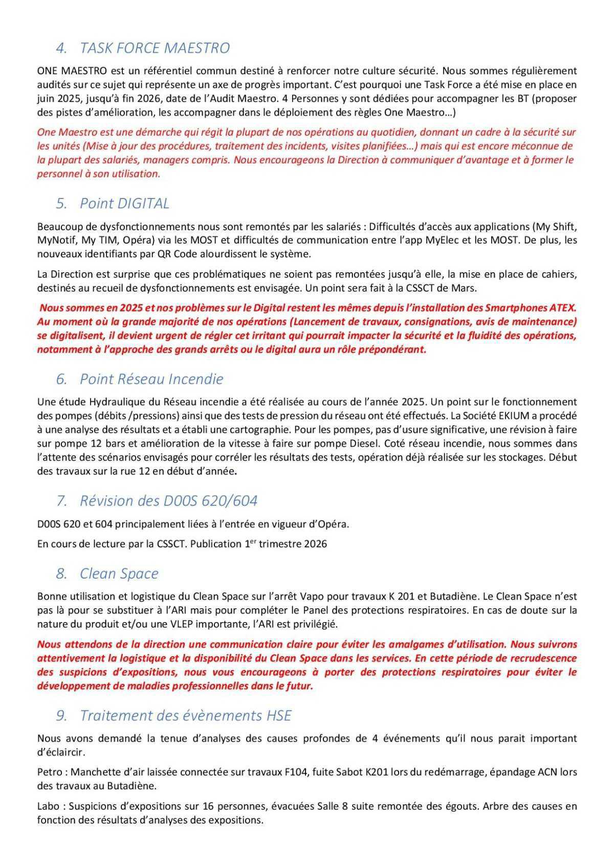 CSSCT Décembre 2025