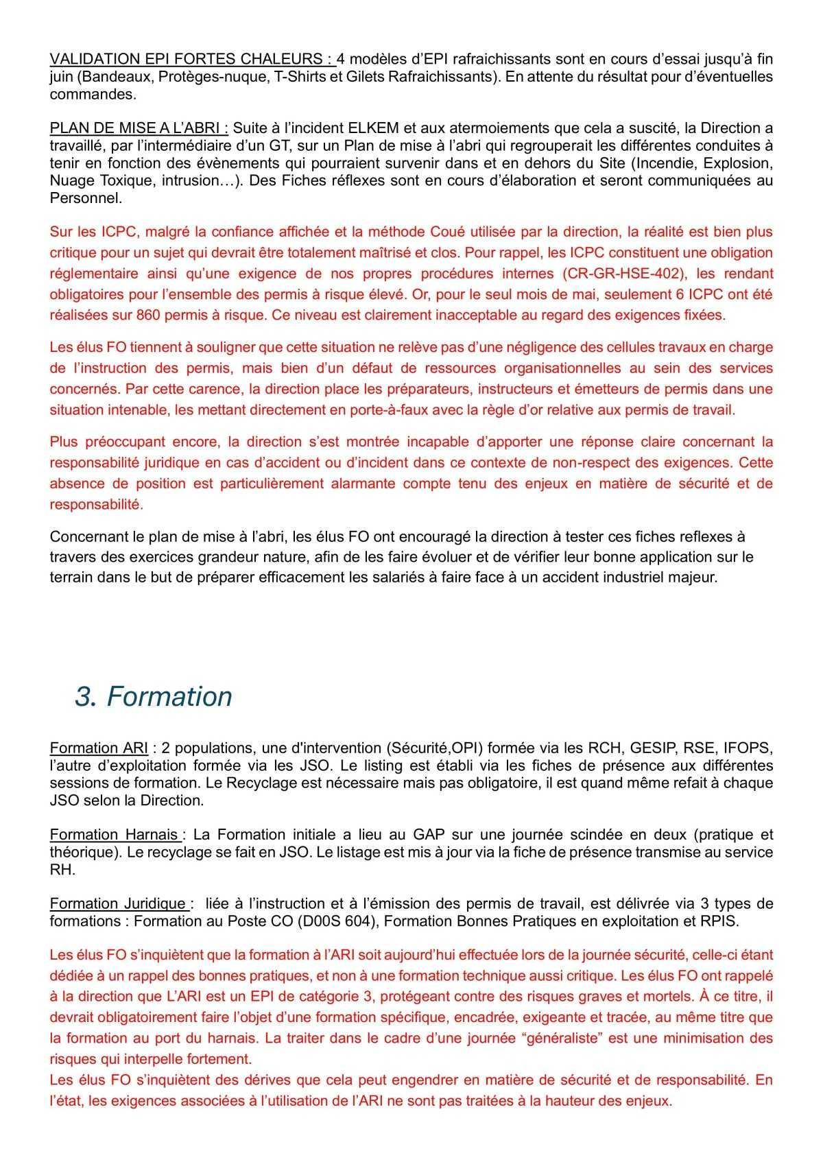 CSSCT du 11 Juin 2026