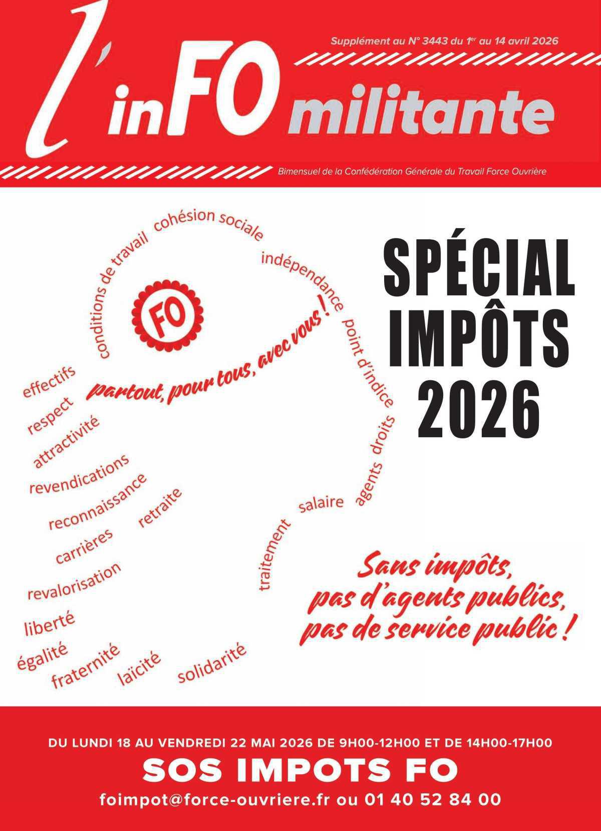 Impôts 2026, le guide FO