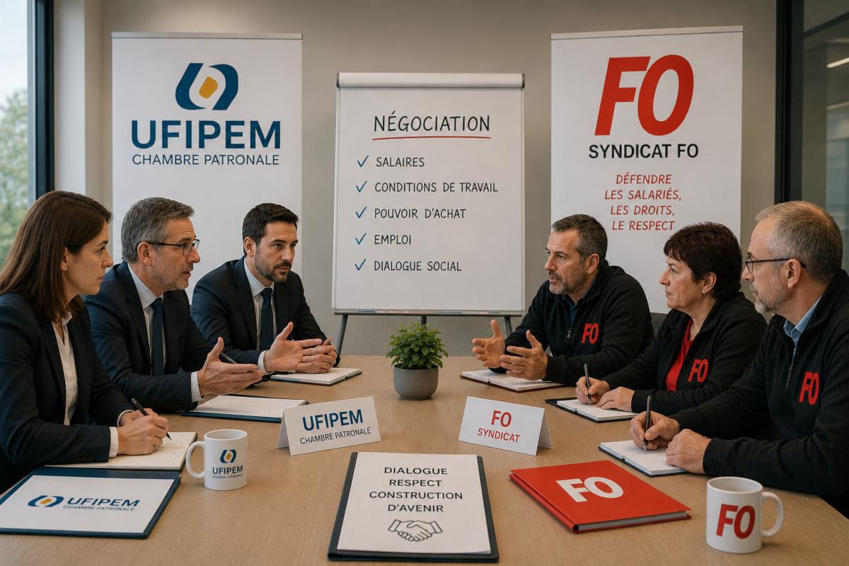 FO demande une réouverture de négociation salariale à l'UFIP