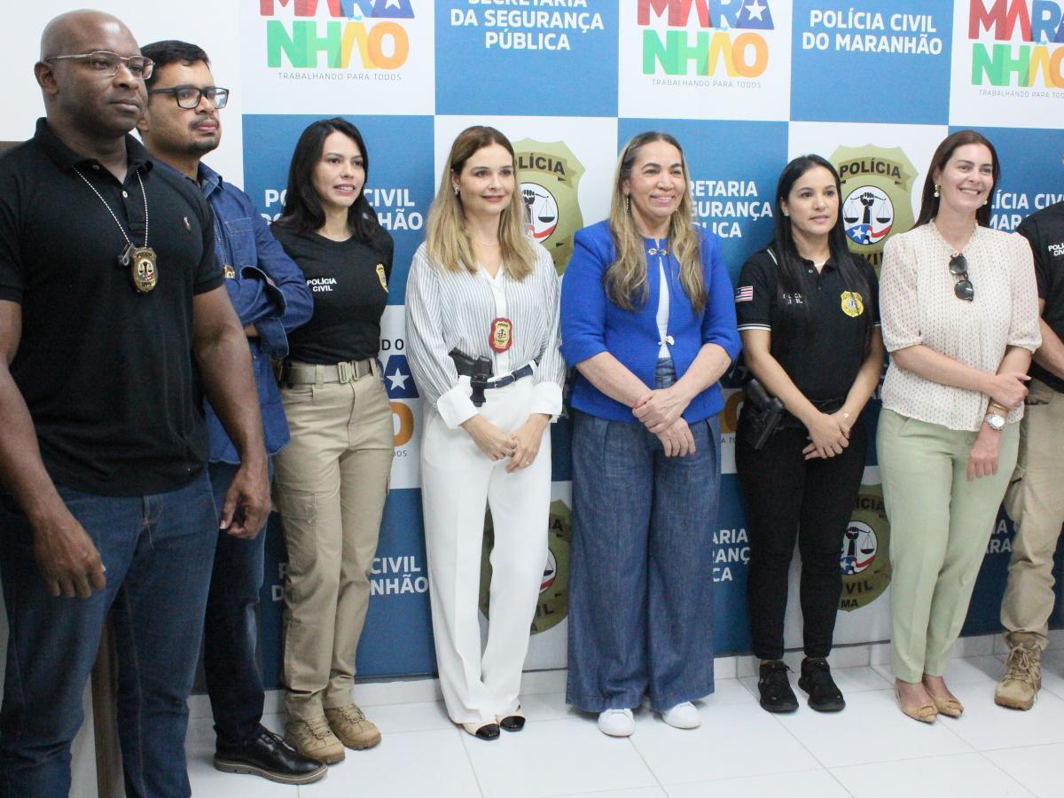 DUAS MULHERES UNIDAS EM PROL DA SEGURANÇA PÚBLICA DO MARANHÃO...