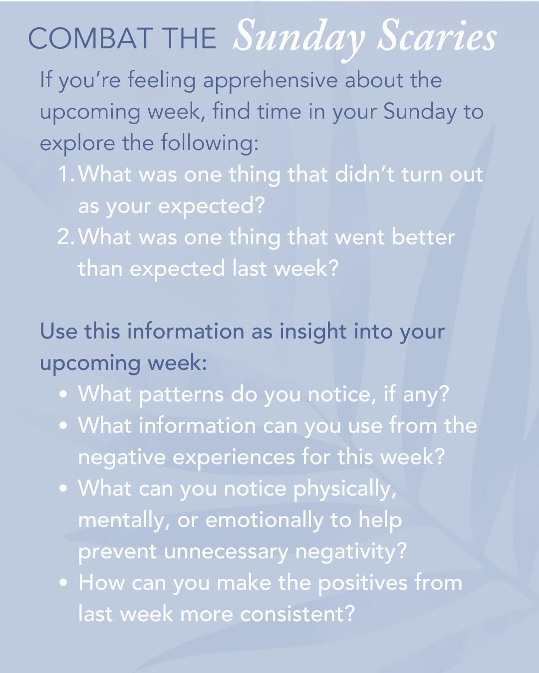 Sunday Scaries Be Gone - How To Combat Anticipatory Anxiety Sunday Scaries Be Gone - How To Combat Anticipatory Anxiety