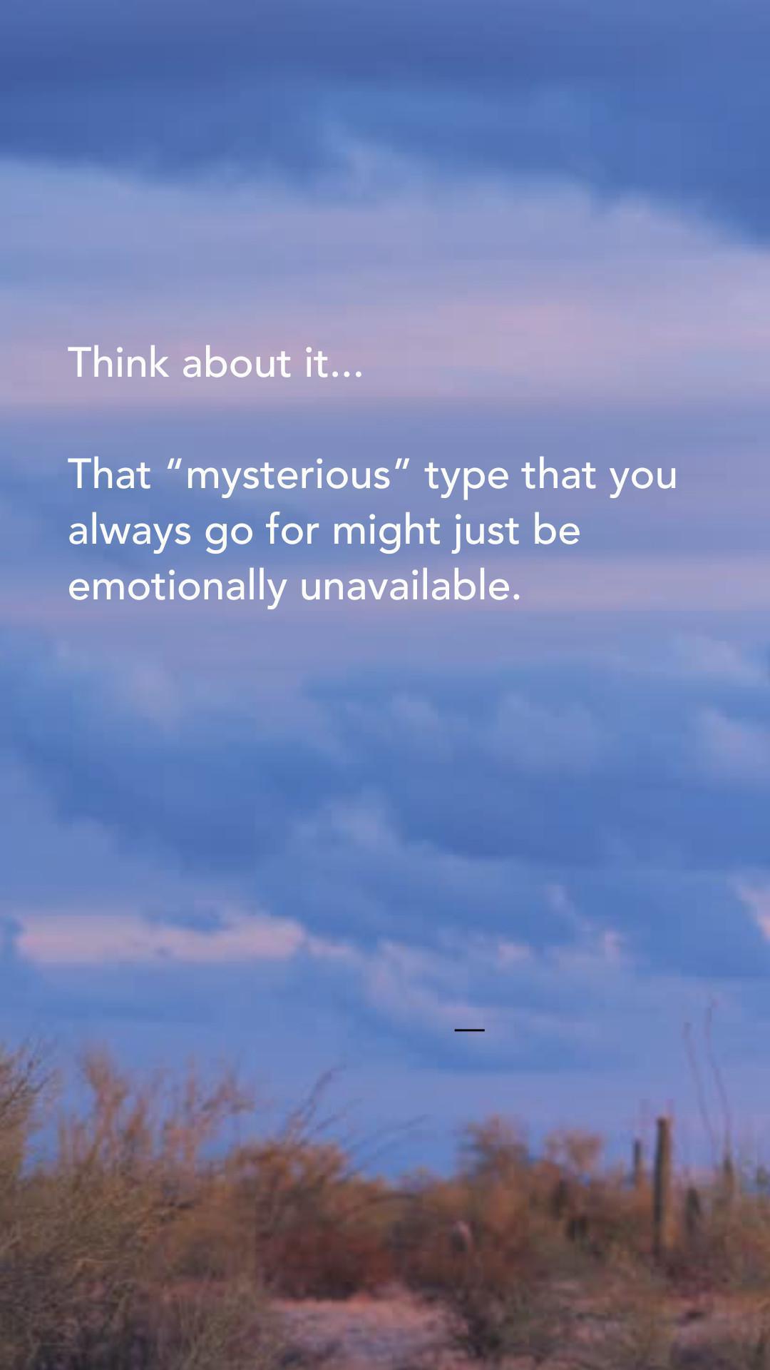 Who's Your Type? Uncover Your Dating Patterns Who's Your Type? Uncover Your Dating Patterns