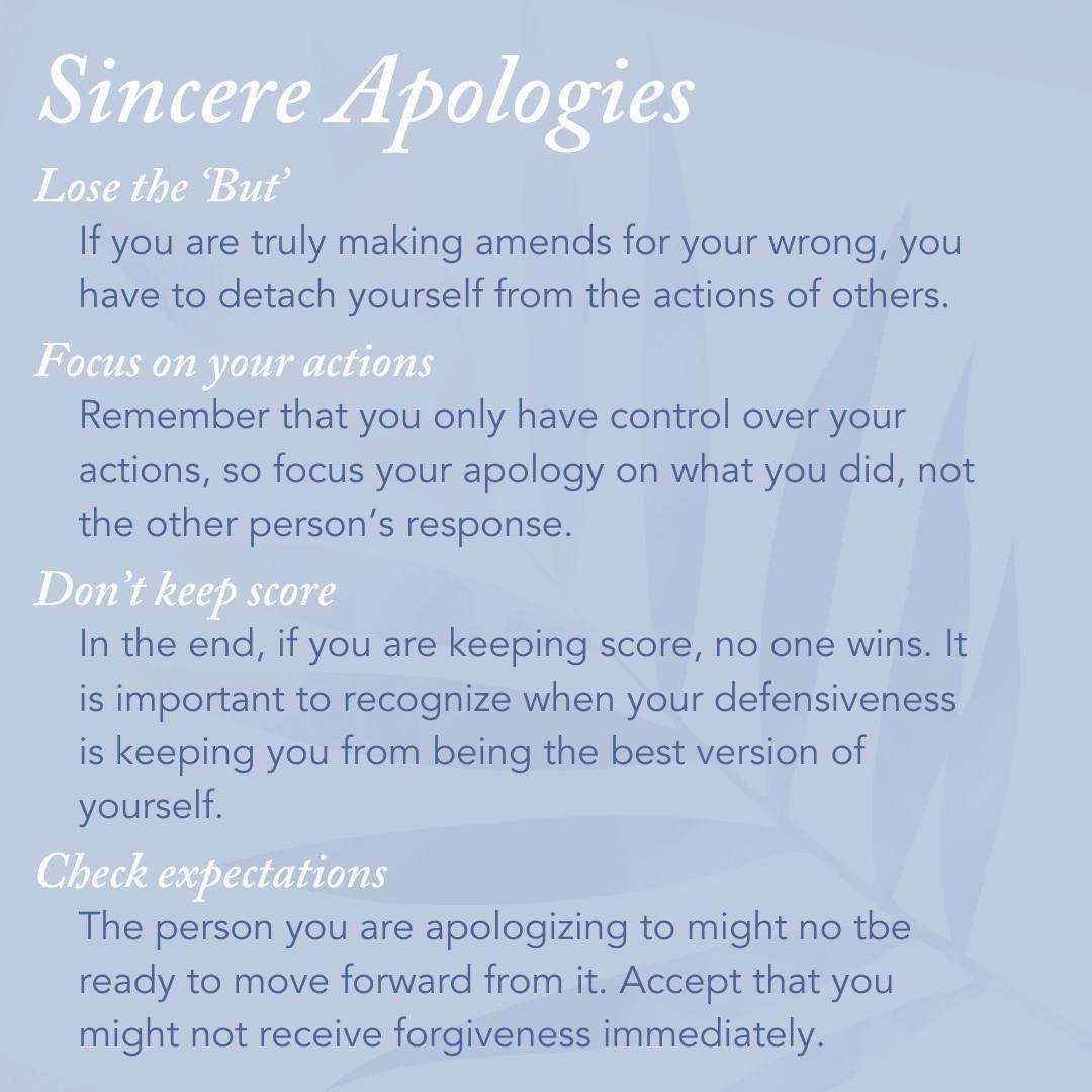 "I'm Sorry" - How To Say It In A Meaningful Way "I'm Sorry" - How To Say It In A Meaningful Way