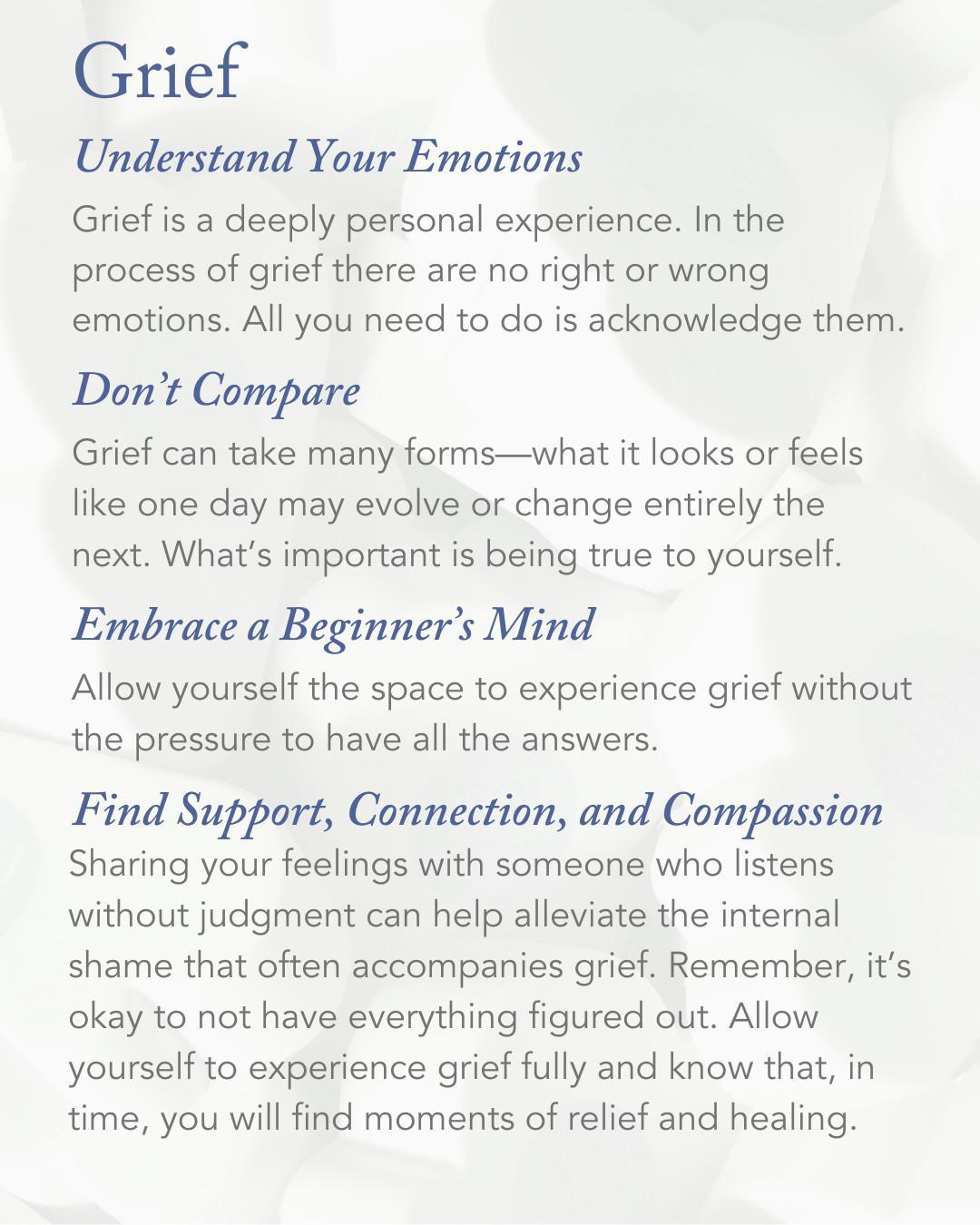 Grief Guide Part 1 Grief Guide Part 1