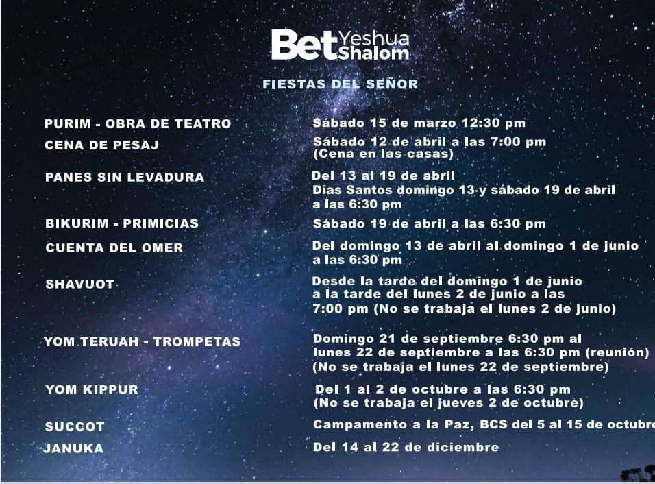 Citas con el Dios de Israel