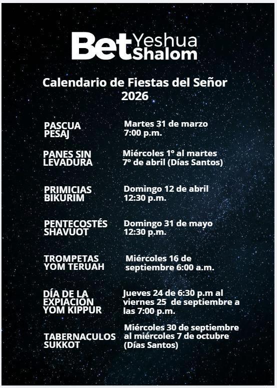 Citas con el Dios de Israel