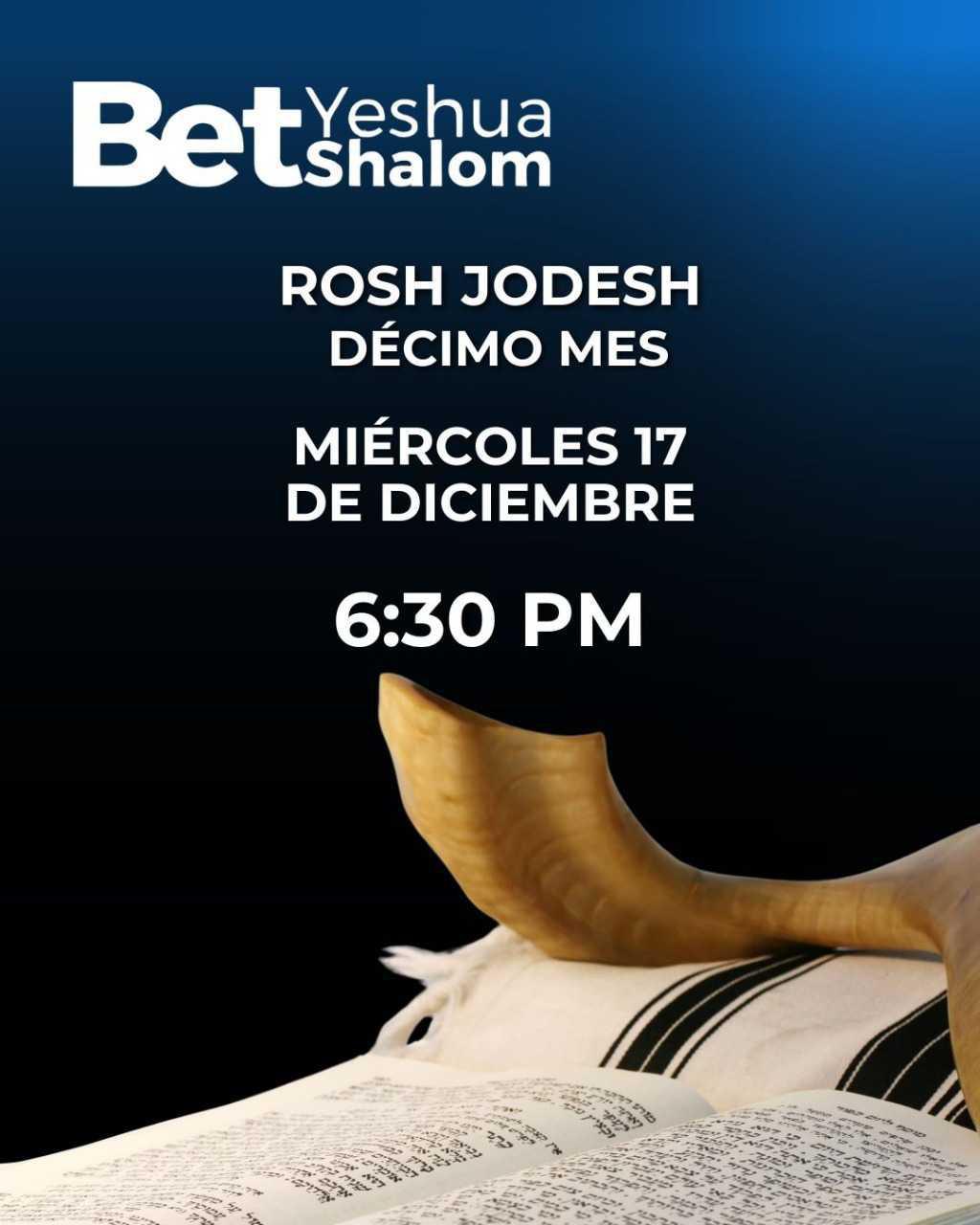 10° Mes - Rosh Jodesh