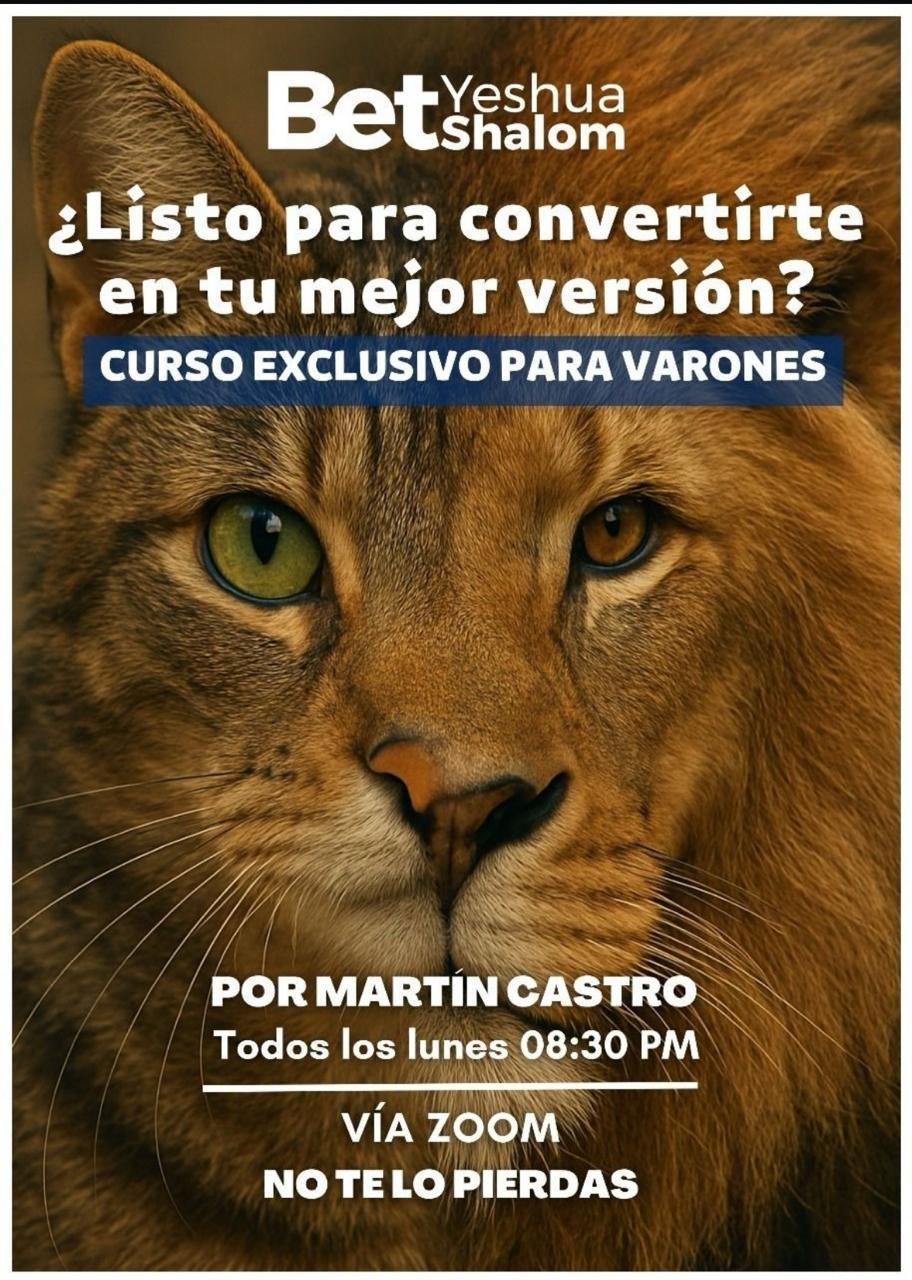 Curso para Varones: "¿Listo para convertirte en tu mejor versión?