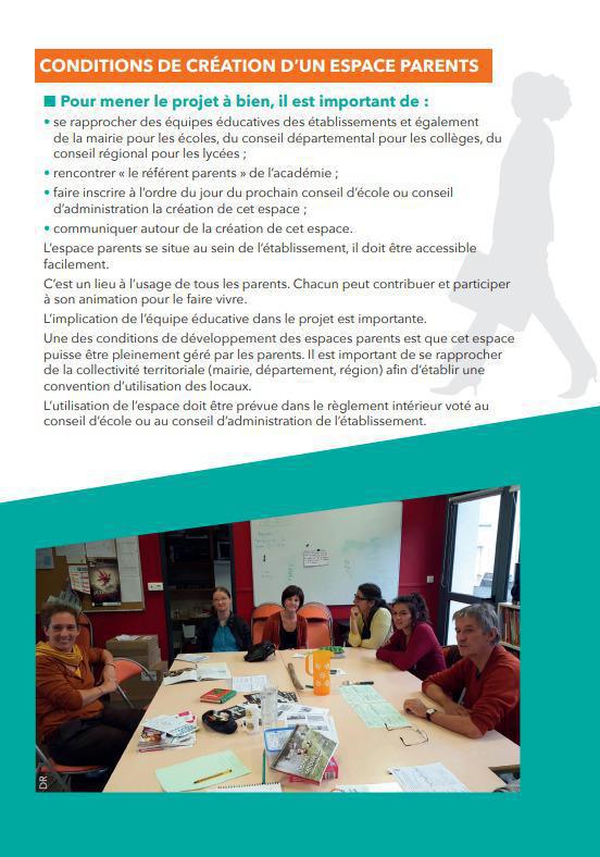 Espaces parents à l'école, un objectif avoué de la FCPE