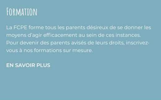 Pourquoi adhérer à la fcpe?