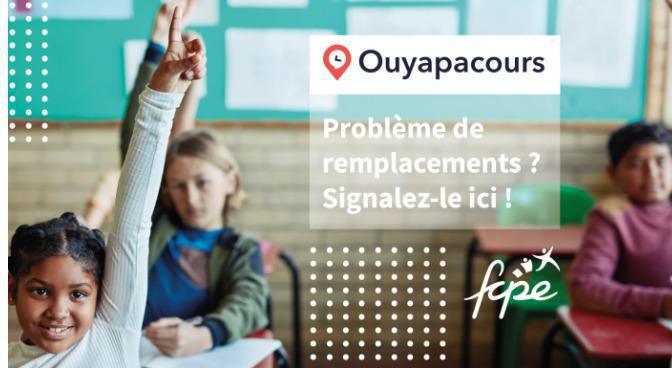 Ouyapacours, professeurs ou AESH non remplacés en collèges et lycées, signalez les situations! 