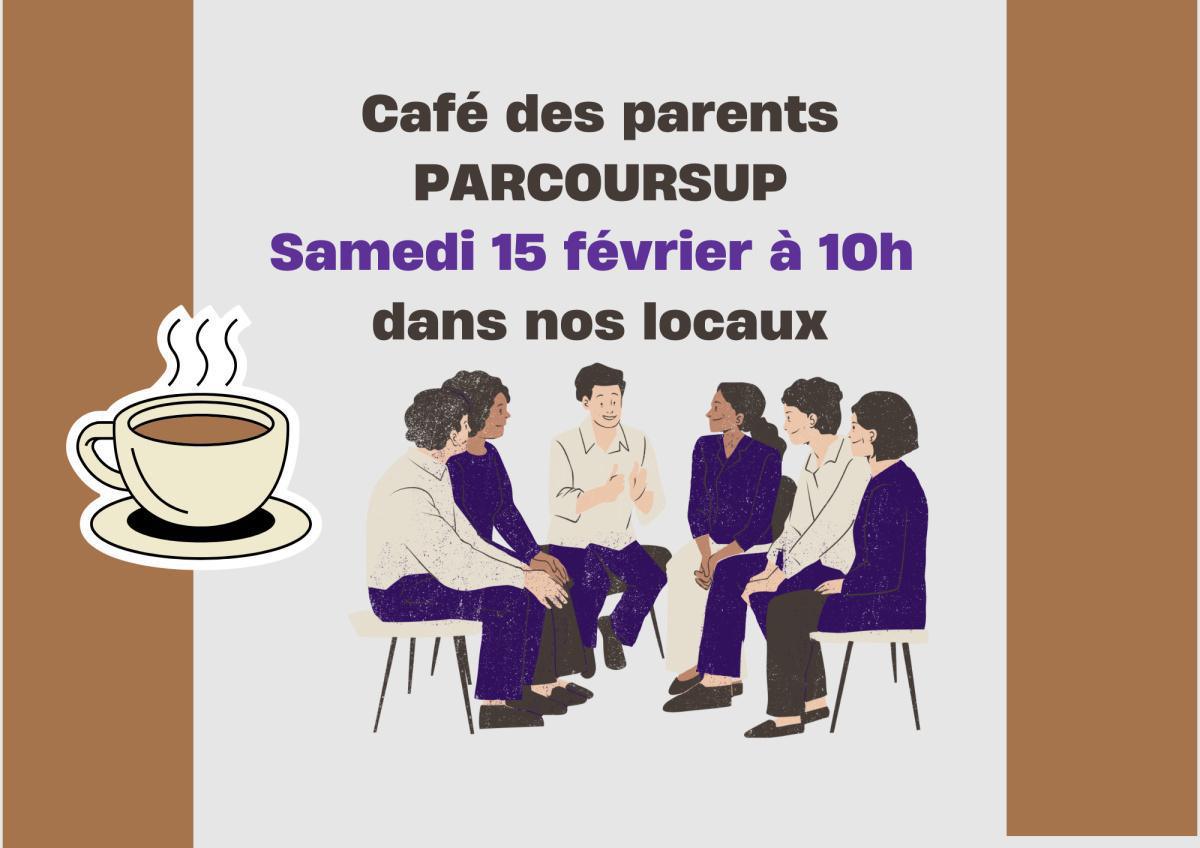 Venez au Café des Parents 2025 organisé par la FCPE 31 sur le thème de « Parcoursup »
