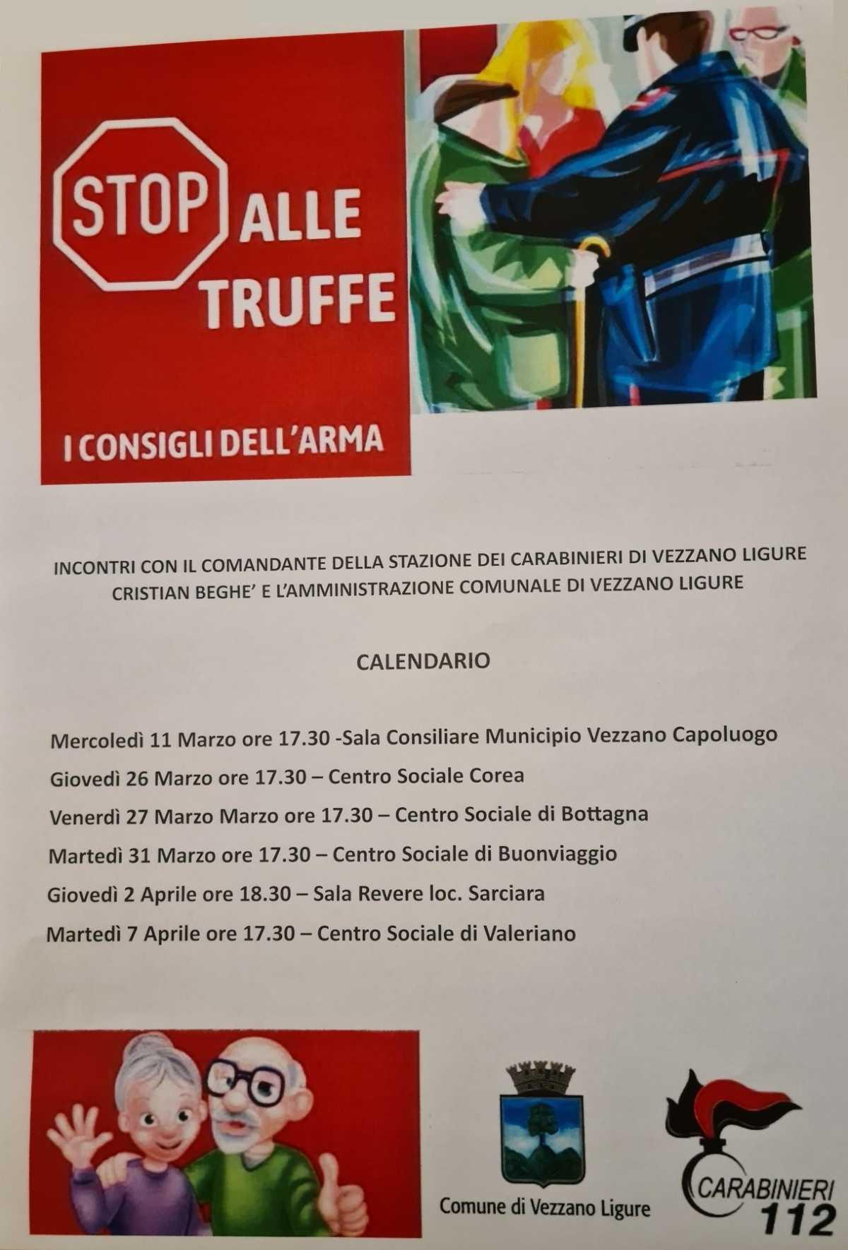 Stop alle Truffe - i consigli dell'Arma (inizio ore 17.30)