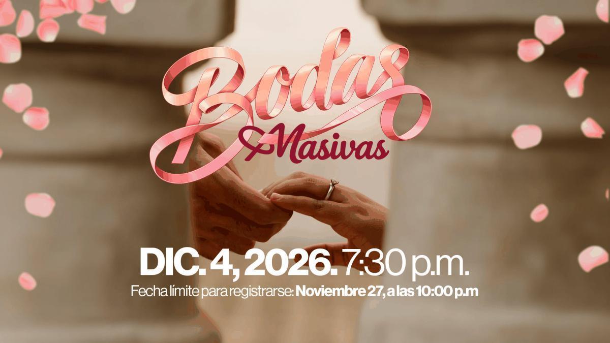 Bodas Masivas 2026