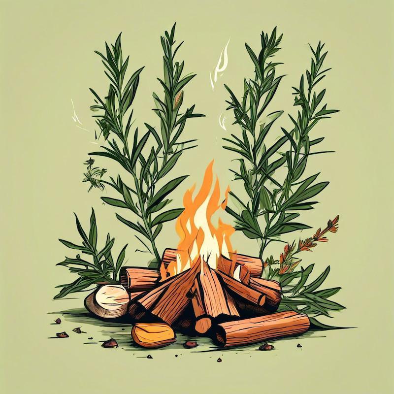 Éloignez les moustiques de votre feu de camp grâce au romarin et à la sauge Éloignez les moustiques de votre feu de camp grâce au romarin et à la sauge