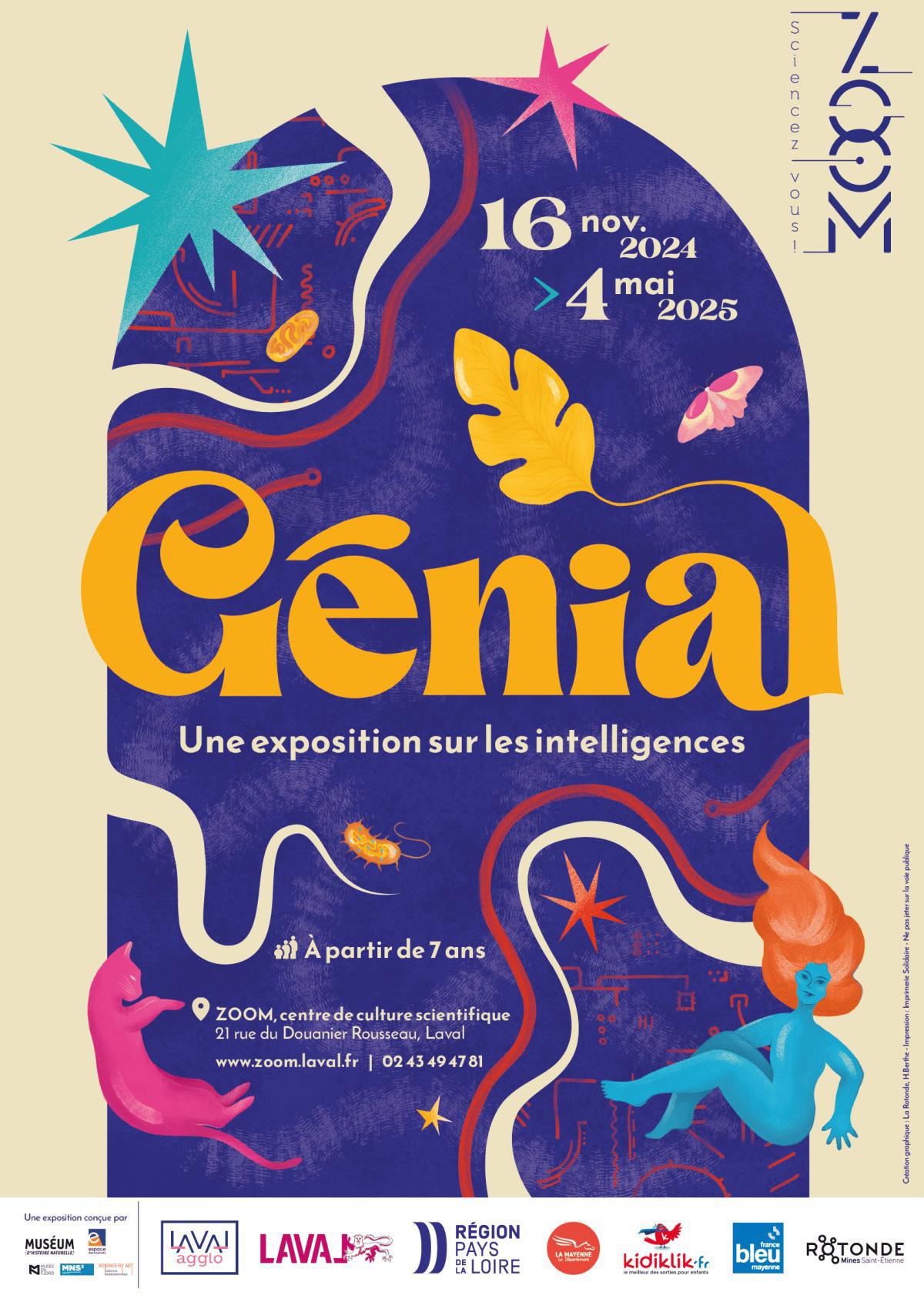 Génial : Une exposition sur les intelligences