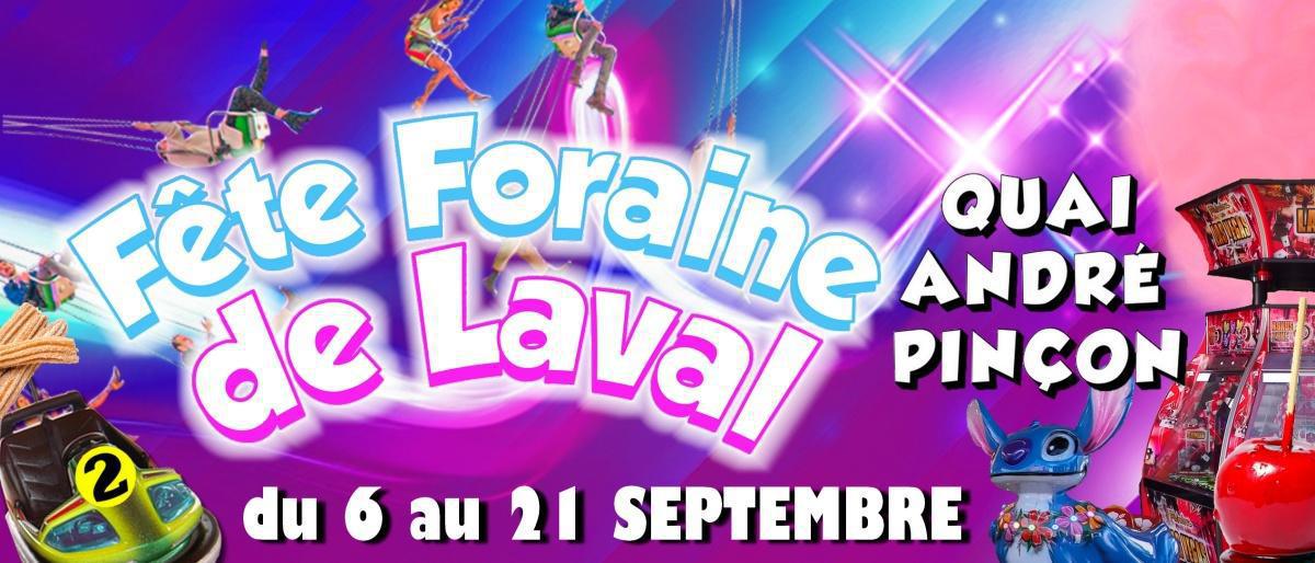Les Angevines : Fête foraine de Laval