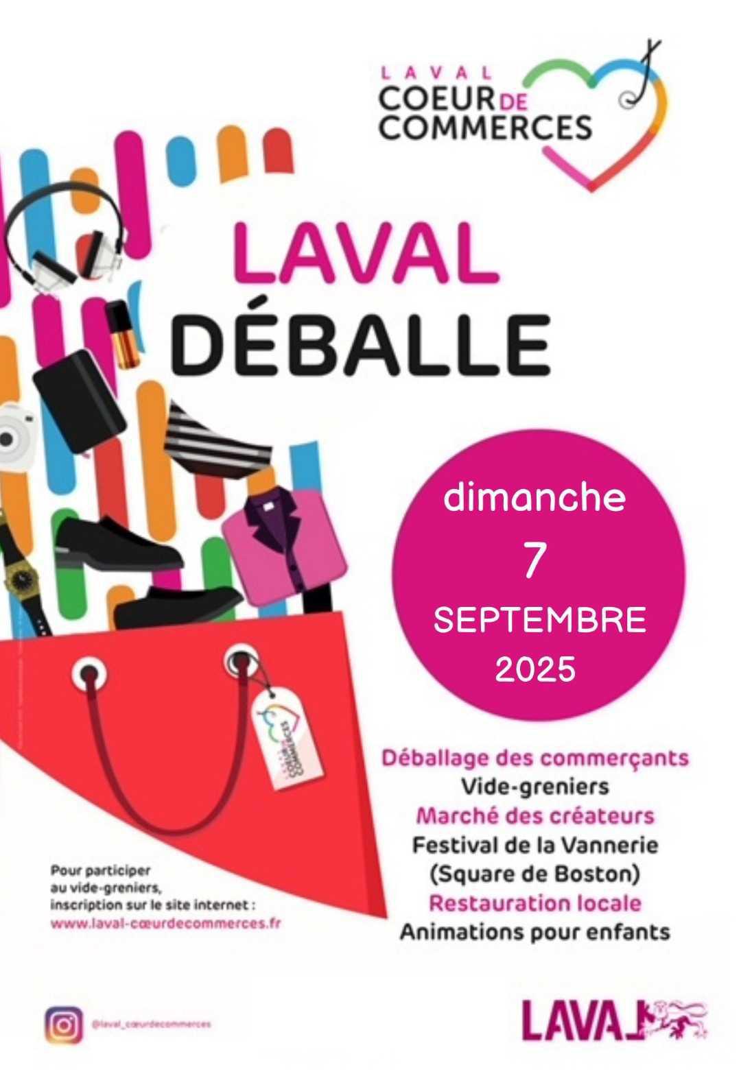 Laval Déballe : Braderie des commerçants