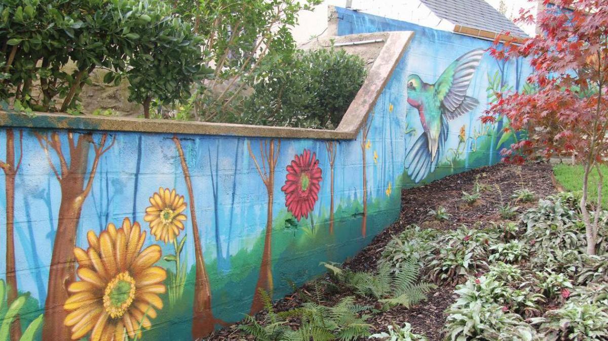 Fresque de Pac Dunga et d'Arte Vital