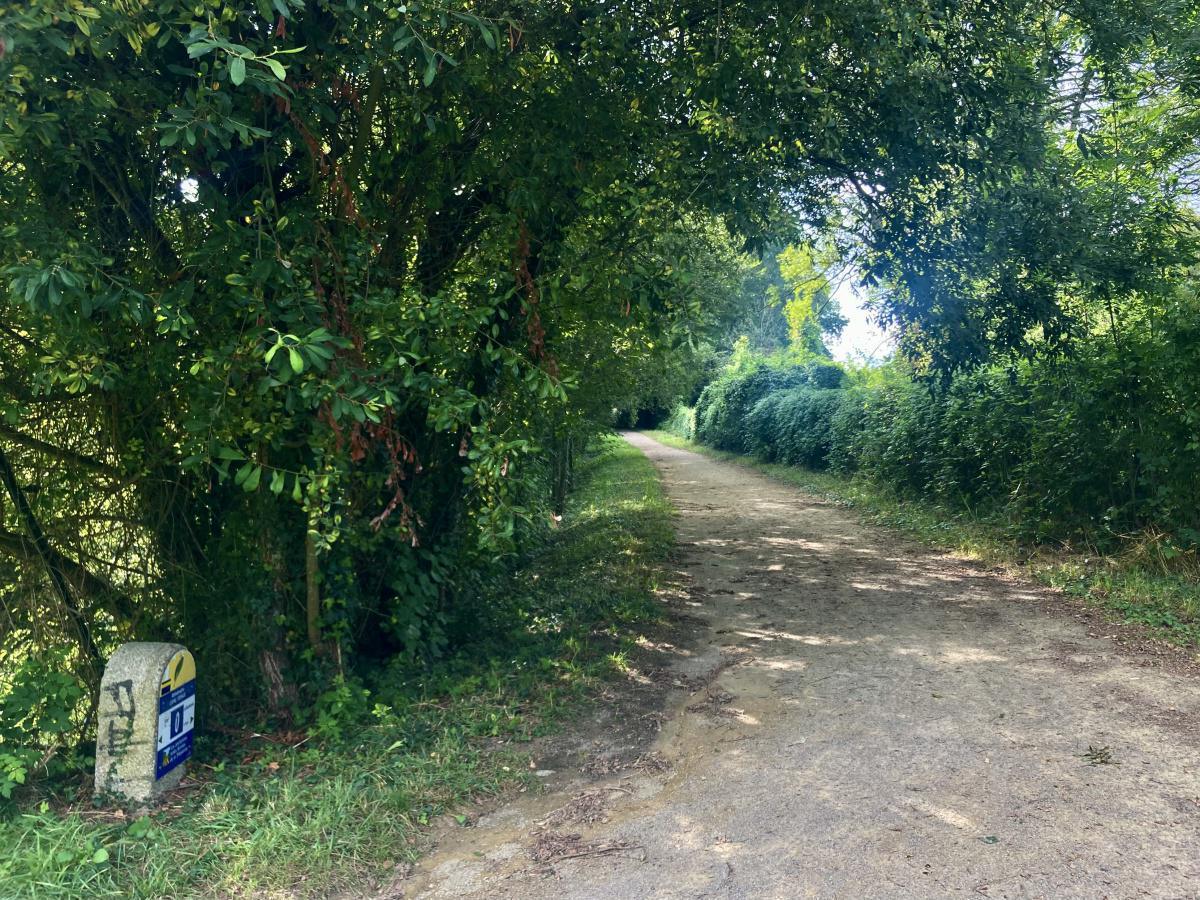 Départ de la Voie Verte