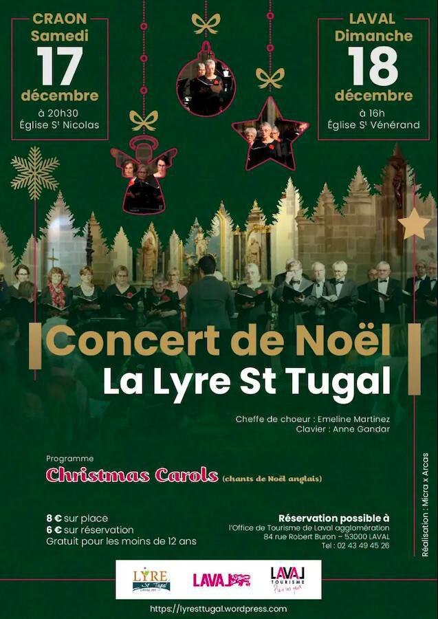 La Lyre St Tugal : Concert de Noël