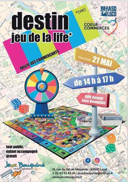 Destin jeu de la life à Jeux Bouquine