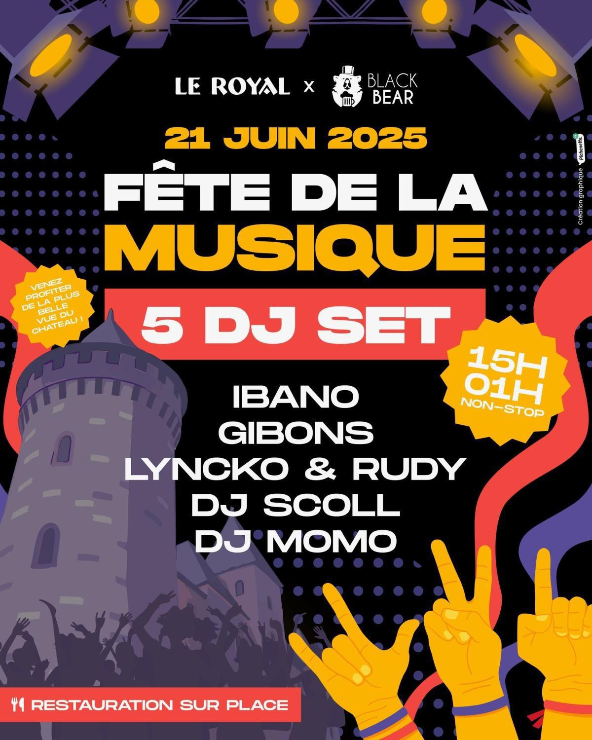 Fête de la musique Royal x Black Bear