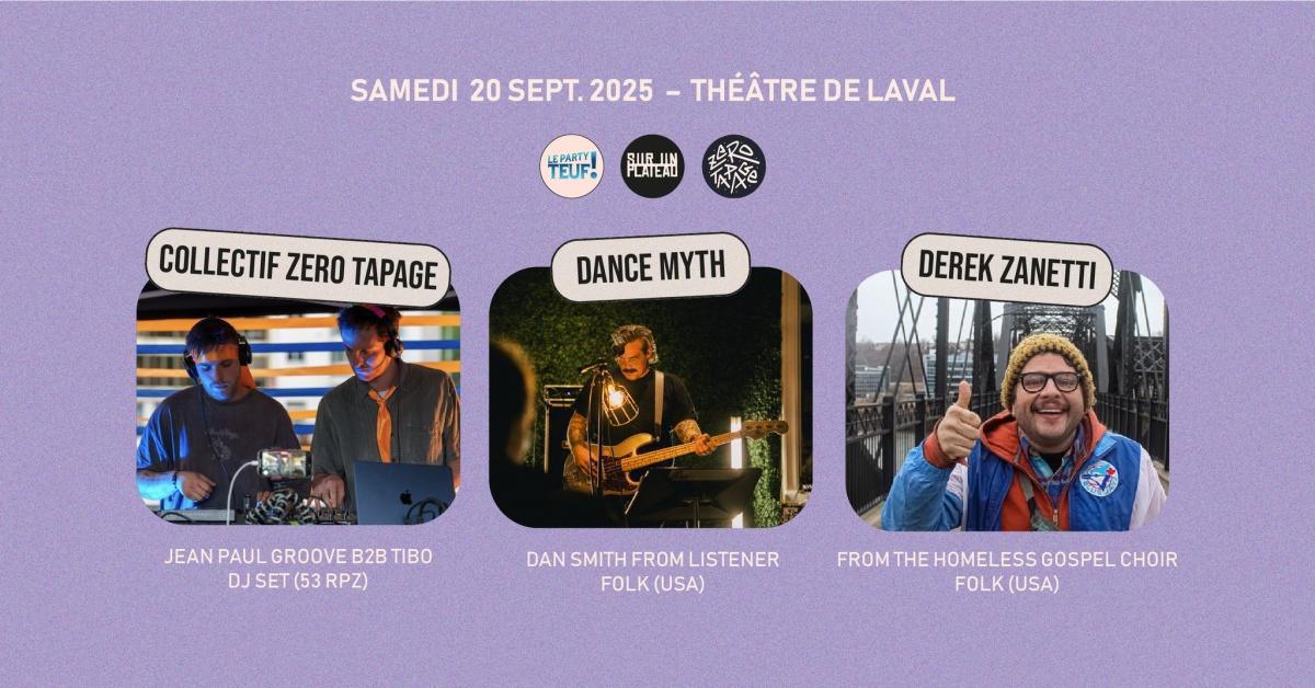 Dance Myth + Derek Zanetti + Dj sets