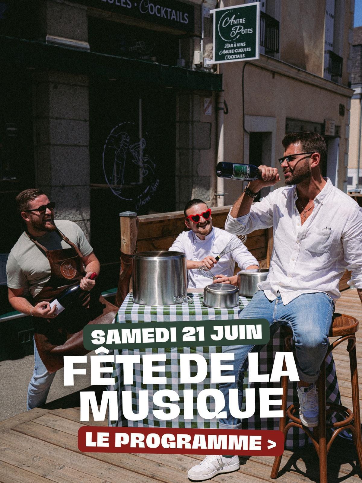 Fête de la musique à L'Antre Potes 