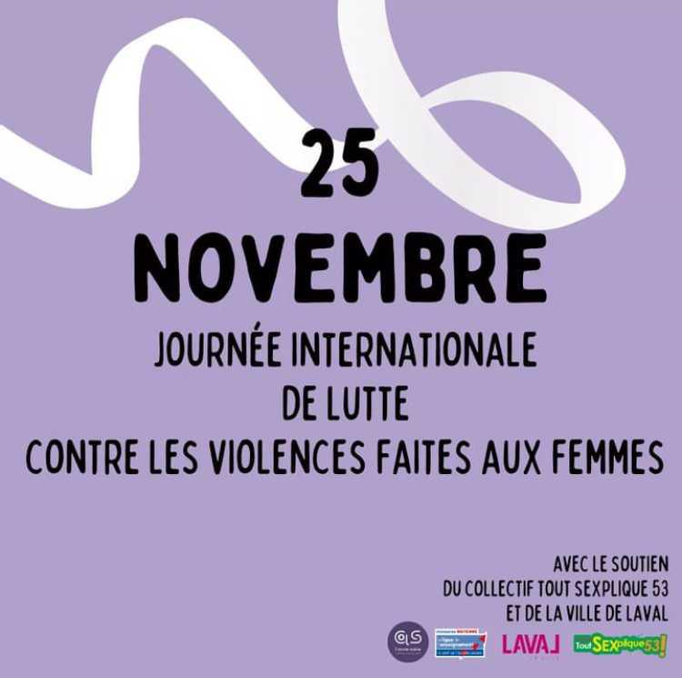 Journée de lutte contre les violences faites aux femmes