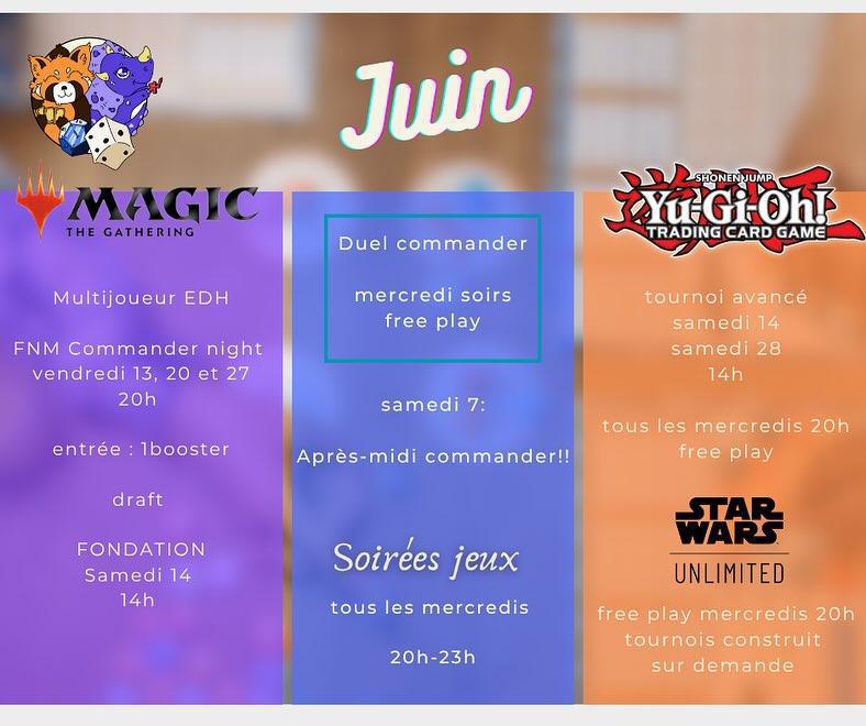 Sessions jeu à L'antre des joueurs