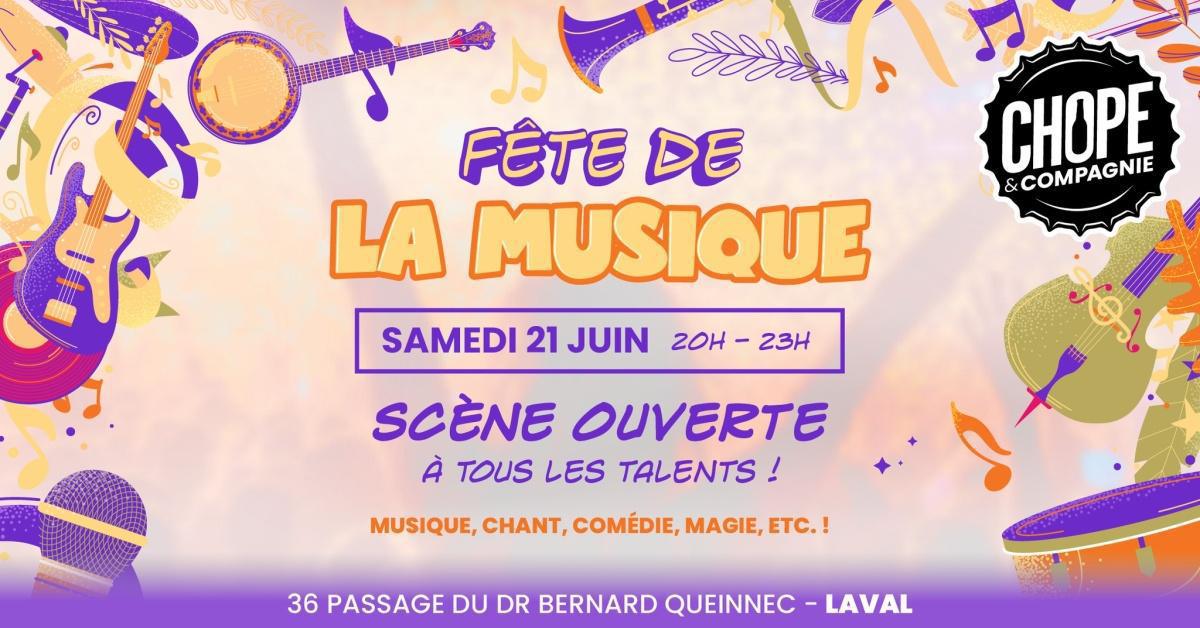 Scène ouverte à Chope et compagnie