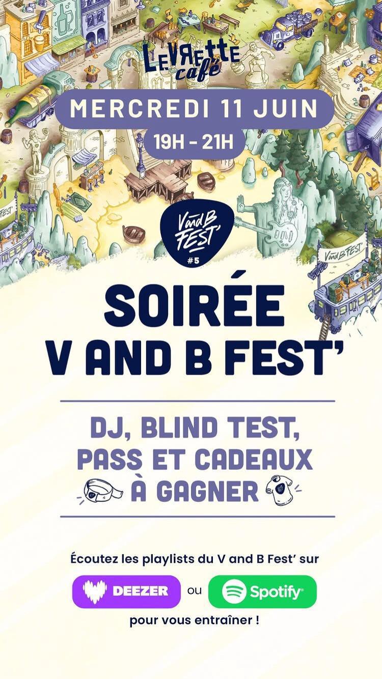 Soirée V and B Fest' au Levrette Café