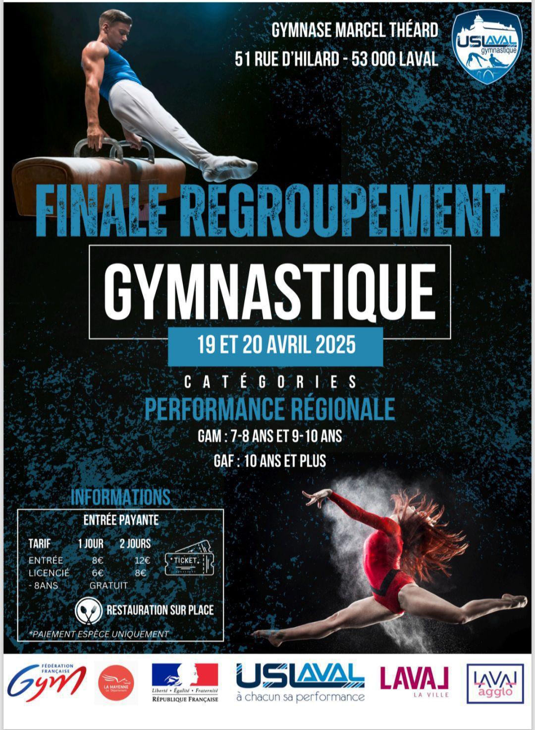 Finale regroupement Gymnastique artistique