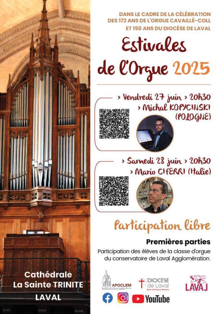 Estivales de l'Orgue 2025