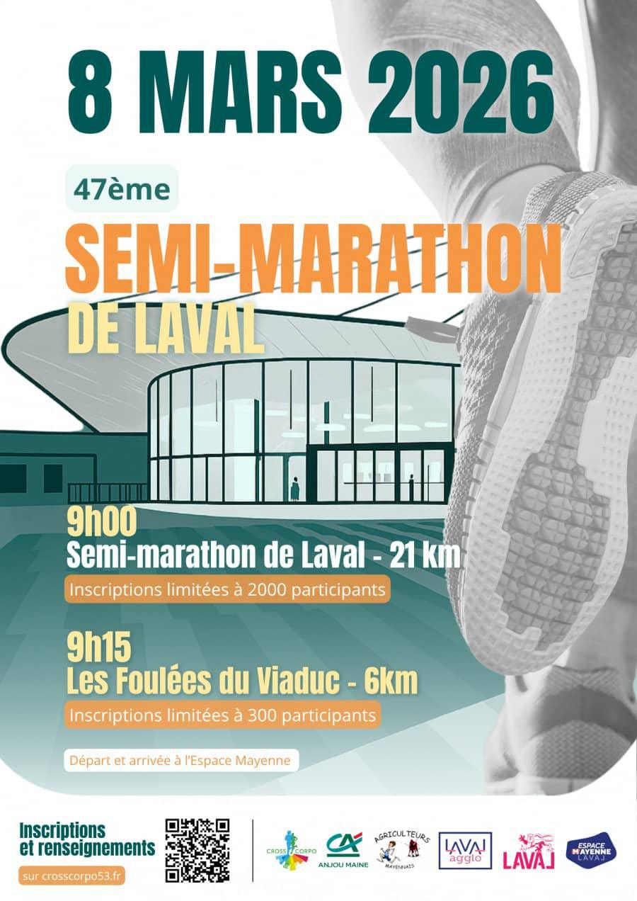 47ème Semi-marathon de Laval et les Foulées du viaduc