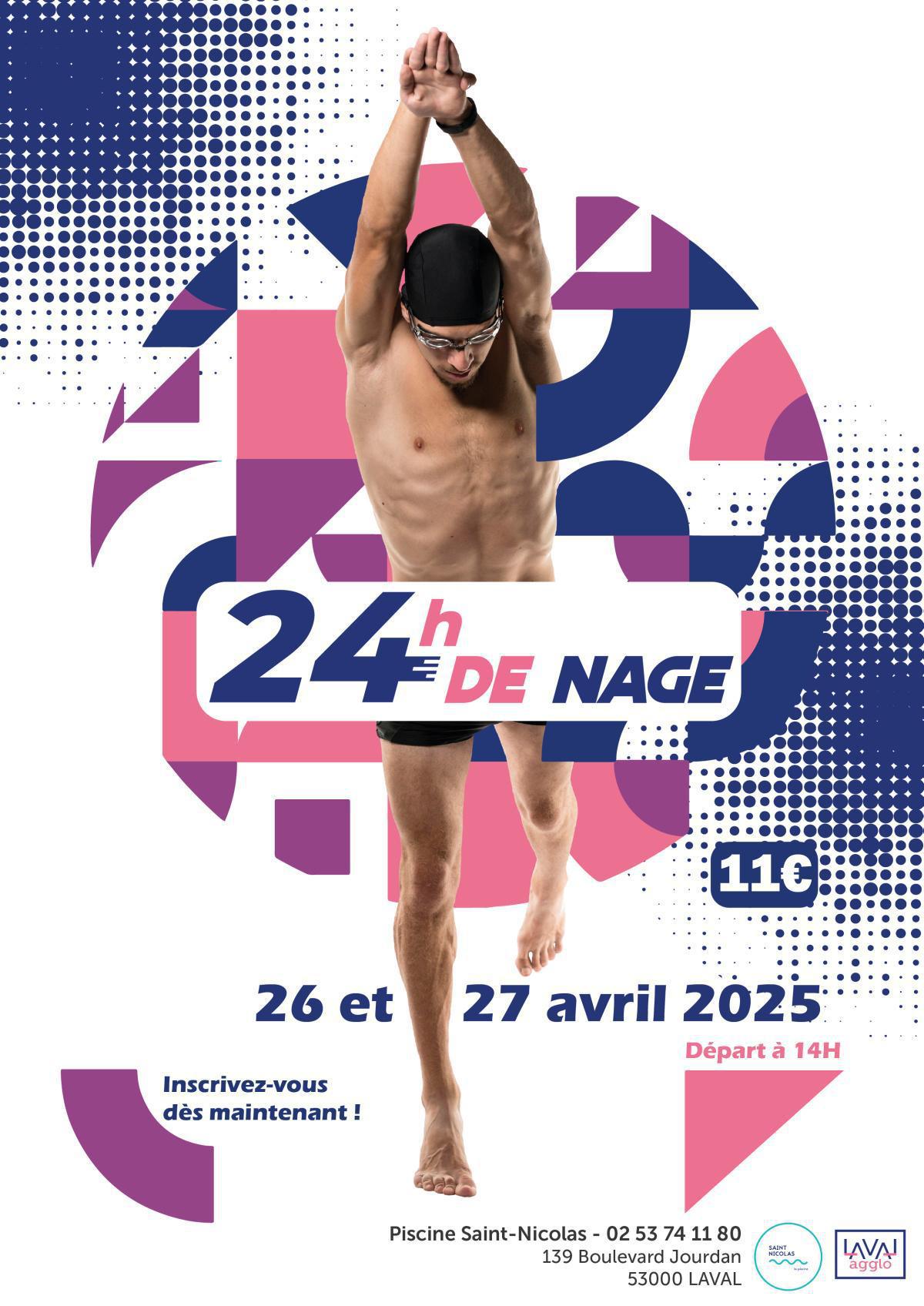 24h de nage